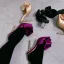 Chic / Beautiful Purple Satin Prom Bow Womens Sandals 2022 13 cm Stiletto Heels Open / Peep Toe Sandals High Heels