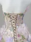 Flower Fairy Blushing Pink Beading Sequins Appliques Embroidered Prom Dresses 2026 A-Line / Princess Scoop Neck Sleeveless Backless Floor-Length / Long Prom Formal Dresses