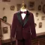 Classic Burgundy 5-piece Long Sleeve Boys Wedding Suits 2025 Coat Pants Shirt Tie Vest Wedding