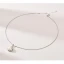 Vintage Silver Pärla Rhinestone Saterling Silver Bal Halsband Örhängen Tillbehör 2023