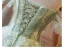Fashion Sage Green Beading Sequins Appliques Homecoming Graduation Dresses 2025 A-Line / Princess Off-The-Shoulder Short Sleeve Backless Tea-length Formal Dresses