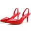 Chic / Beautiful White Street Wear Womens Sandals 2023 7 cm Stiletto Heels Pointed Toe Sandals High Heels