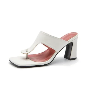 Enkla Vita Gatukläder Sandaler Dam 2022 7 Cm Stilettklackar Peep Toe Sandaler Högklackade