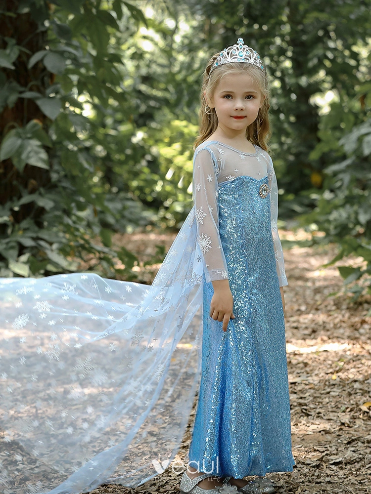 Mermaid Flower Girl Dress