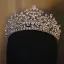 Mode Argenté Faux Diamant Mariage Zircon Accessoire Cheveux Mariage 2022 Alliage Tiare