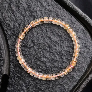 Unusual Gold Handmade Natural Crystal Bracelet Accessories 2026