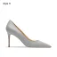 Chic / Beautiful Nude Leather Handmade  Evening Party Pumps 2024 8 cm Stiletto Heels Pointed Toe Pumps High Heels