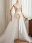 Modest / Simple White Tulle Evening Party Prom shawl Jackets & wraps 2024