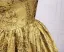 Vintage / Retro Gold Printing Prom Dresses 2025 Ball Gown Strapless Sleeveless Backless Floor-Length / Long Prom Formal Dresses