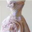 Chic / Beautiful Blushing Pink Printing Prom Dresses 2025 Ball Gown Strapless Sleeveless Backless Floor-Length / Long Formal Dresses
