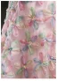Flower Fairy Multi-Colors Flower Prom Dresses 2024 A-Line / Princess High Neck Sleeveless Backless Floor-Length / Long Prom Formal Dresses