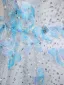 Charmant Silber Schmetterling Strass Pailletten Ballkleider 2025 A Linie Off Shoulder Ärmellos Rückenfreies Sweep / Pinsel Zug Festliche Kleider