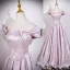 Schön Pearl Rosa Perlenstickerei Stickerei Schleife Ballkleider 2026 A Linie Bandeau Ärmellos Rückenfreies Lange Festliche Kleider