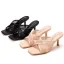 Modest / Simple Beige Casual Womens Sandals 2022 7 cm Stiletto Heels Open / Peep Toe Sandals High Heels