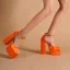 Unique Silber Cocktail Damen schuhe 2022 Knöchelriemen 15 cm Thick Heels Quadratische Zehe Hochhackige