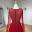 High-end Royal Blue Handmade  Beading Prom Dresses 2024 A-Line / Princess V-Neck Sleeveless Backless Floor-Length / Long Prom Formal Dresses