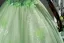 Fée Des Fleurs Vert Cendré Perlage Appliques Paillettes Robe De Bal 2026 Robe Boule De l'épaule Manches Courtes Dos Nu