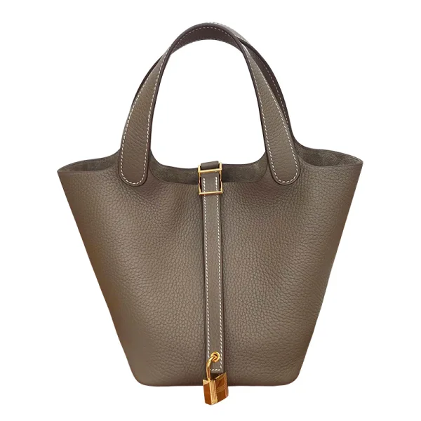 Mode Bruin Straatkleding Leer Handtas Dames Tassen 2023