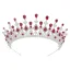Baroque Silver Rhinestone Wedding Bridal Hair Accessories Tiara 2024 Alloy
