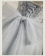 Fashion Grey Birthday Party Dresses 2022 A-Line / Princess Spaghetti Straps Beading Pearl Sequins Sleeveless Backless Bow Floor-Length / Long Cocktail Party Formal Dresses