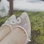 Elegant White Handmade  Rhinestone Sequins Wedding Shoes 2023 Leather 6 cm Stiletto Heels Pointed Toe Wedding Pumps High Heels