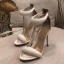 Unusual Fuchsia Cocktail Party Prom Womens Sandals 2022 Ankle Strap 9 cm Stiletto Heels Open / Peep Toe Sandals High Heels