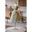 Chic / Beautiful Sage Green Sequins Lace Flower Homecoming Graduation Dresses 2025 A-Line / Princess Off-The-Shoulder Short Sleeve Backless Tea-length Formal Dresses