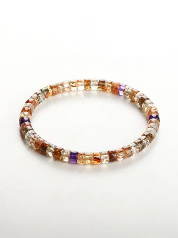 Mooie / Prachtige Multi-Kleuren Handgemaakt Natuurlijke Kristal Armbanden 2026 Accessoires