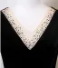 Vintage / Retro Navy Blue Rhinestone Satin Prom Dresses 2025 A-Line / Princess V-Neck Long Sleeve Backless Floor-Length / Long Formal Dresses