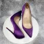 Schöne Traube Abend Satin Pumps 2022 12 cm Stilettos Spitzschuh Pumps Hochhackige