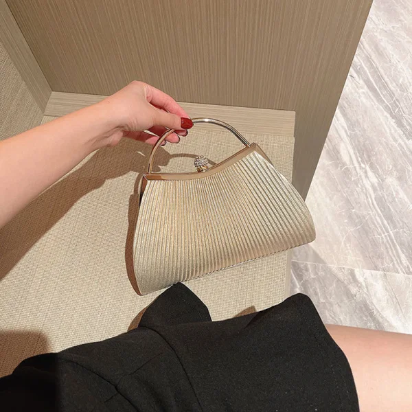 Fashion Gold Rhinestone Evening Party Handbag Clutch Bags 2023