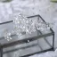 Charmant Argenté Fait main Faux Diamant Cristal Accessoire Cheveux Mariage Tiare Boucles D'Oreilles 2023 Alliage