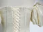Elegant Champagne Satin Prom Dresses 2024 Ball Gown Off-The-Shoulder Short Sleeve Backless Floor-Length / Long Prom Formal Dresses