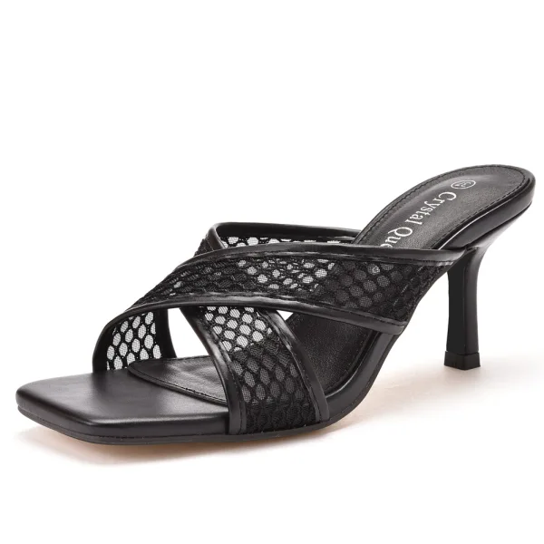Modest / Simple Beige Casual Womens Sandals 2022 7 cm Stiletto Heels Open / Peep Toe Sandals High Heels