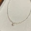 Elegant Sølv Perle Rhinestone Ball Sterling Sølv Halskjeder Tilbehør 2023
