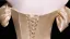 Sexy Champagne Trumpet / Mermaid Evening Dresses 2026 Off-The-Shoulder Sleeveless Backless Floor-Length / Long Formal Dresses