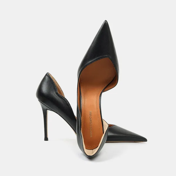 Elegant Sky Blue Evening Party Leather Womens Shoes 2026 9 cm Stiletto Heels Pointed Toe High Heels