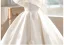 Elegant Ivory Satin Birthday Flower Girl Dresses 2026 Ball Gown Scoop Neck Short Sleeve Backless