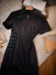 Chinese style Black Summer Tea-length Cheongsam 2024 Trumpet / Mermaid High Neck Short Sleeve