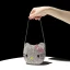 Unusual Silver Cartoon Rhinestone Prom Handbag 2024