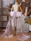 Lovely Lavender Handmade  Bow Prom Shawls 2025
