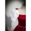 Elegant Burgundy Satin Prom Dresses 2023 A-Line / Princess Square Neckline Puffy Short Sleeve Backless Bow Floor-Length / Long Prom Formal Dresses