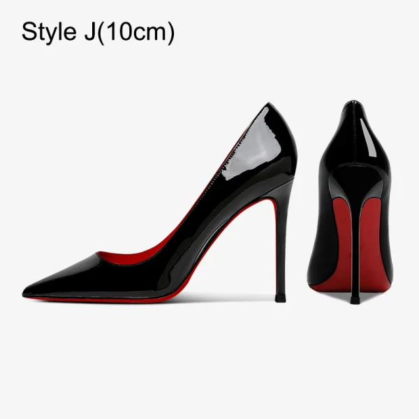 Sexy White Evening Party Patent Leather Pumps 2023 Leather 12 cm Stiletto Heels Pointed Toe Pumps High Heels