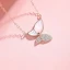 Lovely Rose Gold Butterfly Rhinestone Sterling Silver Prom Necklaces Accessories 2023