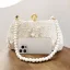 Vintage / Originale Style Chinois Blanche Perle Dentelle 3D Promo Pochette 2023