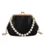 Vintage / Retro White Pearl Shell Prom Clutch Bags 2023