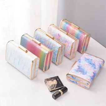 Fashion Multi Colors Rhinestone Evening Party Clutch Bags 2023