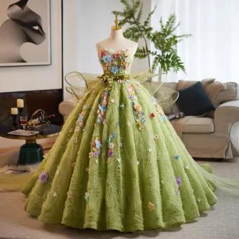Green Fairy Dress | Veaul