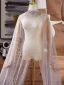 Charming Lavender Handmade  Rhinestone Evening Party shawl 2025