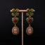 Vintage / Retro Medieval Brown Handmade  Heart-shaped Flower Alloy Prom Earrings Necklaces Accessories 2025